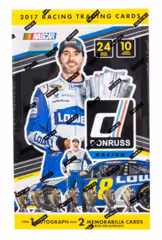 2017 Panini Donruss Nascar Racing Trading Cards Hobby Box (24 Packs 3 Auto/Memorabilia)